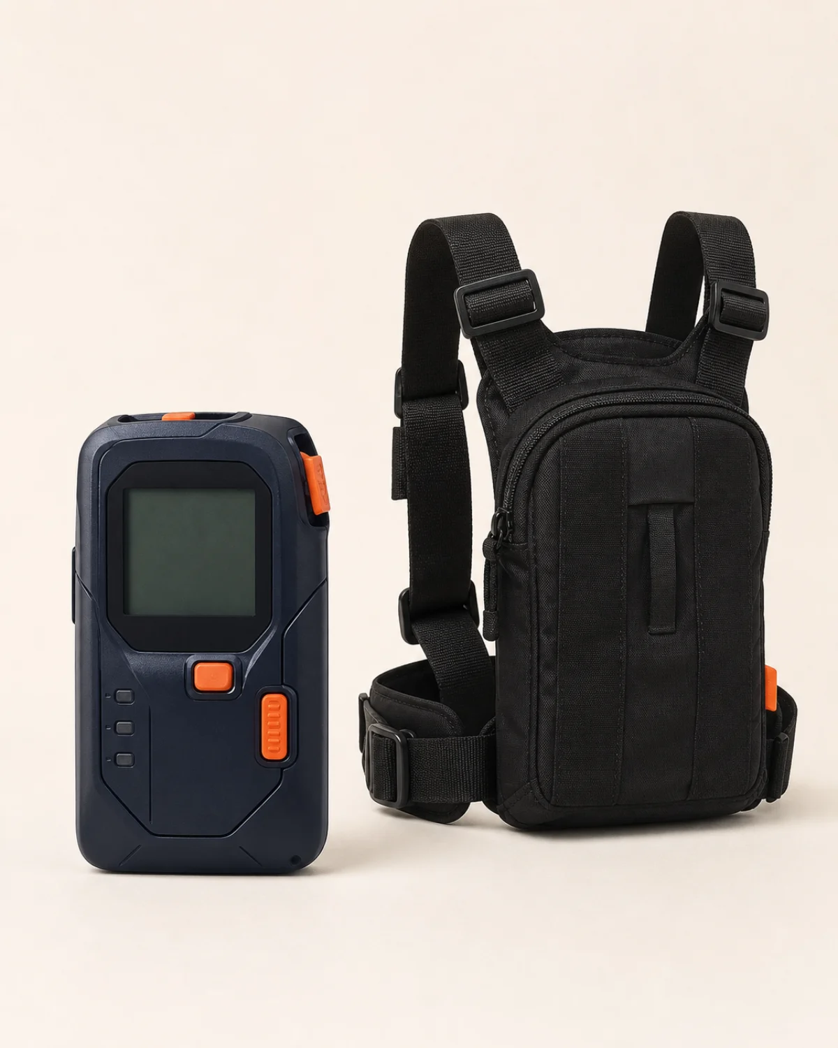 Representative image of avalanche transceiver and carrying harness for Mount Elbrus rental